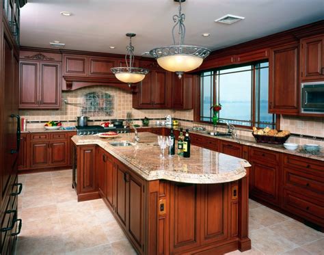 Pictures Of Kitchens With Cherry Cabinets Home Furniture Design