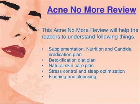 Acne No More Review Getting Rid Of Acne Scars