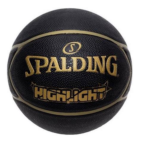 Highlight Gold Star Spalding Ballons De Basket