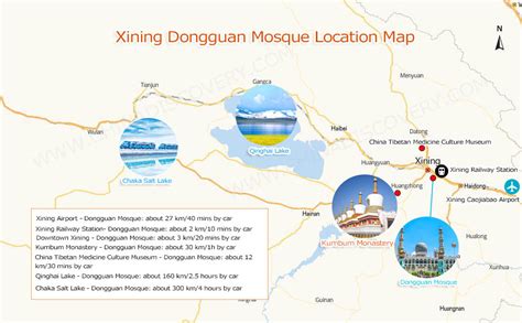 Xining Dongguan Mosque Travel Guide Location Highlights Map Tips