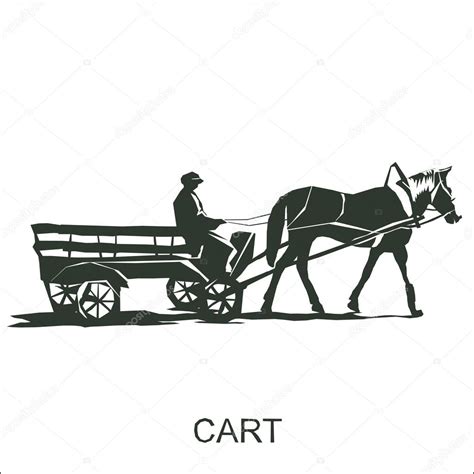 Horse Carriage Silhouette
