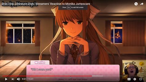 Yep If Game Is Captured Monika Seems To Know