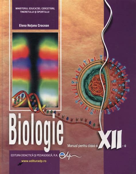 Manual Biologie Clasa A Xii A Elena Hutanu Crocnan