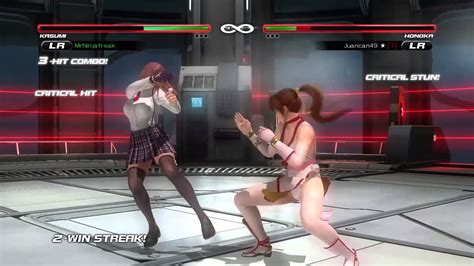 Dead Or Alive 5 Last Round Core Fighters Online Gameplay 2 Youtube
