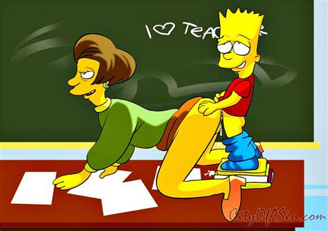 Bart Simpson And Edna Krabappel Anal Penetration Anal Sex Cum Sex