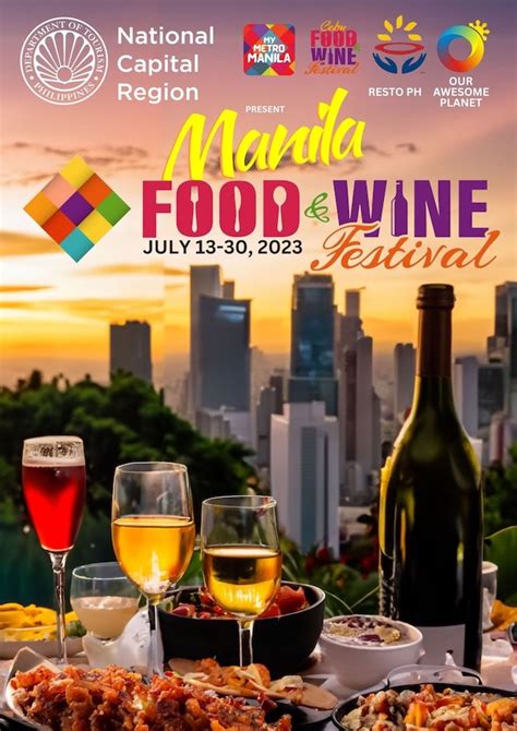Manila Food And Wine Festival 2023 Best Events Schedules