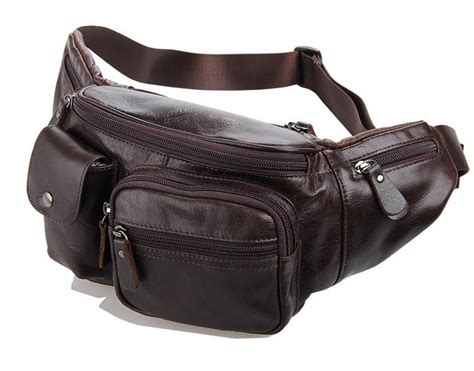Mens Leather Pouch Bags