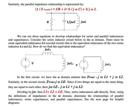 ☑ Impedance Of Inductor In Parallel