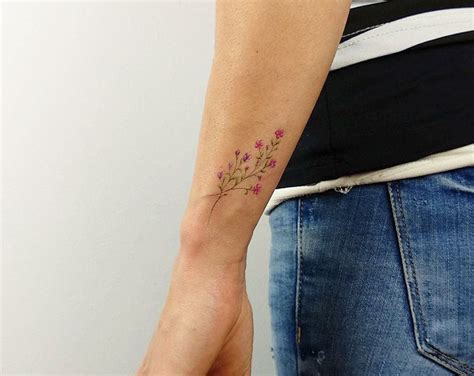 Maybe you would like to learn more about one of these? Realistic Flower tattoos Delicate Watercolor Flower ...