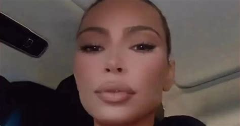 Kim Kardashian Gives Update On Psoriasis Battle As She Flaunts Figure In Satin Bra Mirror Online