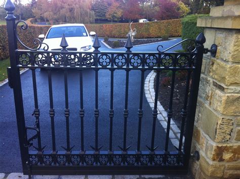 We're experienced engineers, able to work metal into any shape you could need. Secure traditional double leaf wrought iron gates ...