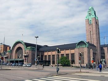 Así es la emblemática estación central de Helsinki Michan en Finlandia