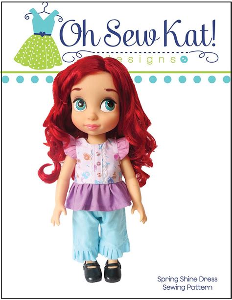 Animator Doll Clothes Sewing Pattern For Disney ® Animators Etsy