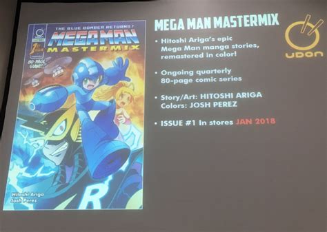 Rockman Corner Udon Announces Mega Man Mastermix Hitsohi Ariga