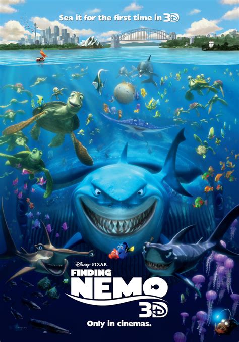 Finding Nemo 3d Poster Uk Scannain