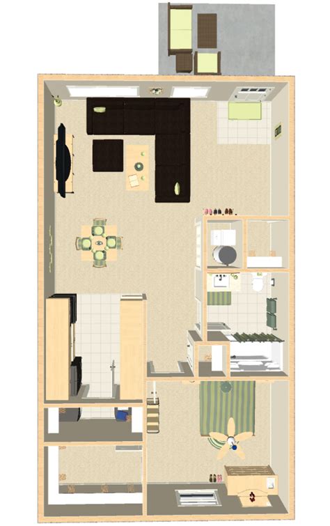1 Bedroom Apartments Layout Take In These Gorgeous One Bedroom