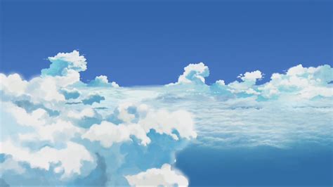 Anime Clouds Wallpapers Wallpaper Cave