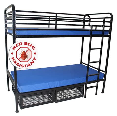 Heavy Duty Bunk Beds For Adults Commercial Grade Metal Ess Universal
