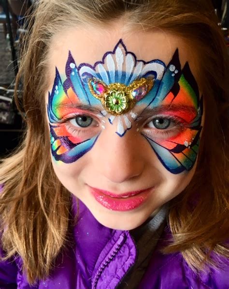 Face Painting Princess Butterfly