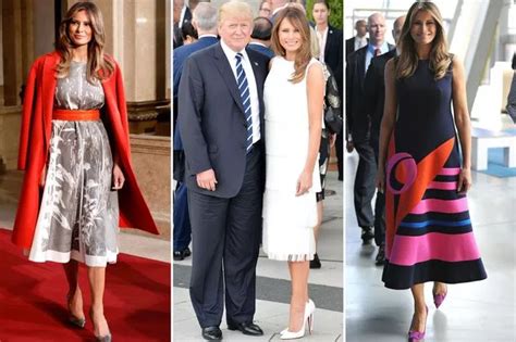 All Melania Trumps Amazing Designer Dresses From The G20 Summit