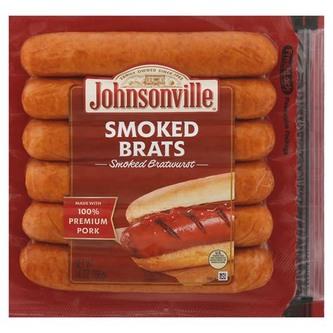 Save On Johnsonville Brats Smoked 6 Ct Order Online Delivery MARTIN S