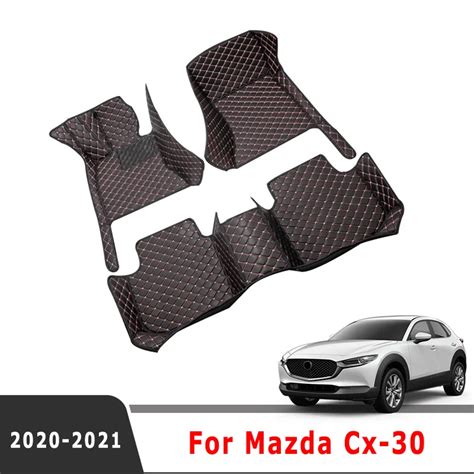 Car Floor Mats For Mazda Cx 30 Cx30 2021 2020 Auto Carpets Styling