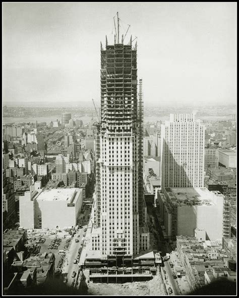 Historia De Los Rascacielos De Nueva York Rockefeller Center 1931