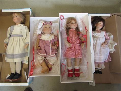 Two Dolls By Vera Scholz For Walterhausen Comprising Svantje A Girl