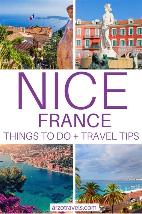 3 Day Nice Itinerary France Arzo Travels France Travel Guide