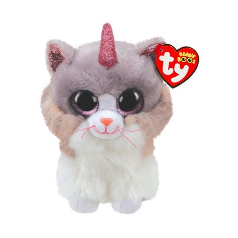 Peluche Chat Licorne 15 Cm Ty King Jouet Mini Peluches Ty Peluches
