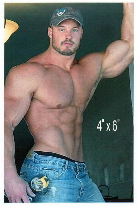 gorgeous shirtless male rugged construction worker n jeans muscles 4x6 photo 2027741470