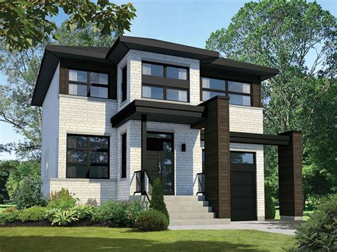 Two Story Contemporary House Plan 80805pm 01 Contemporary Style