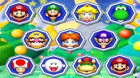 Mario Party 6 All Characters Youtube