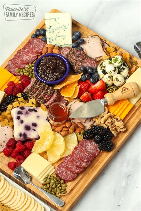 Cherry Cutting Cheese Charcuterie Board Kitchen Dining Home Living