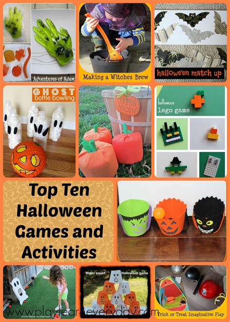 Top Ten Halloween Games And Activities Play And Learn Every Day