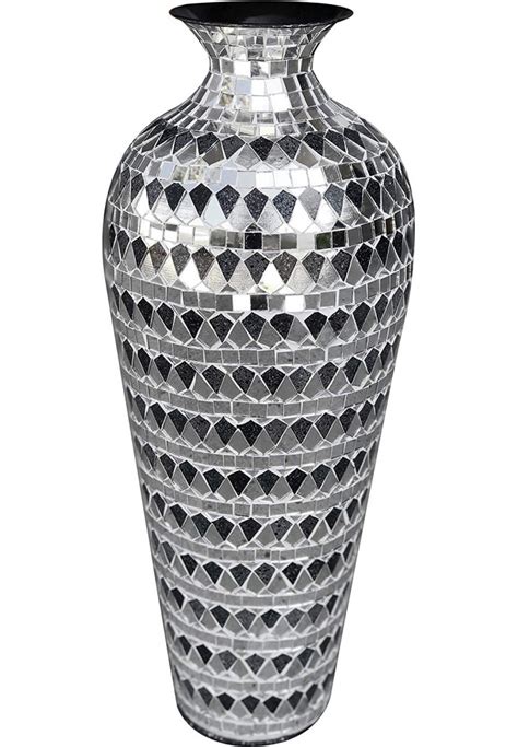 Large White Glass Floor Vase Glass Designs