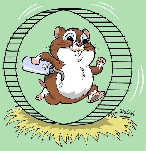 Hamster Art My Own Concept Computer Cartoon Images Of Popular Household Pets Cartoonist