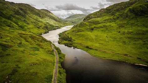 Aerial Travel Scotlandisle Of Skye Landscapes 2015 4k Uhd