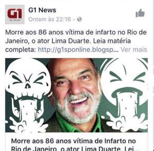 O ator é pai adotivo de débora duarte que é mãe. Lima Duarte morre aos 86 anos de idade! Verdade ou farsa?