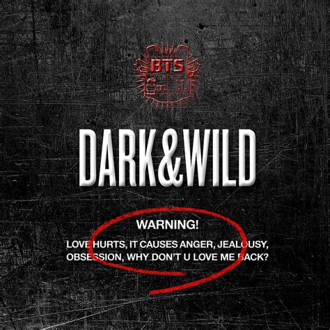 Álbum Bts Dark And Wild ~ Kpop Home
