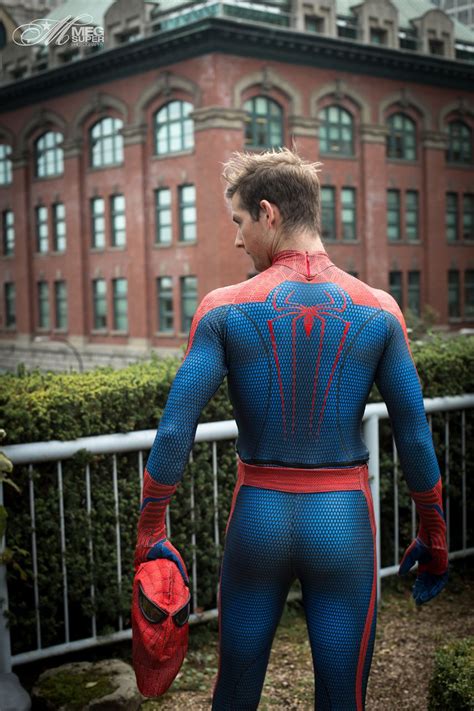 howtokillasuperhero “ spiderman where you been all my life ” male cosplay spiderman