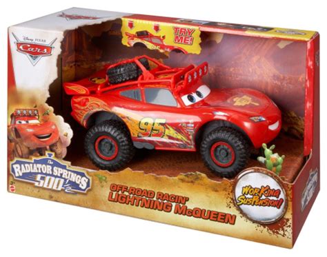 Disney Cars Off Road Racin Lightning Mcqueen Toy Best Price Ebay