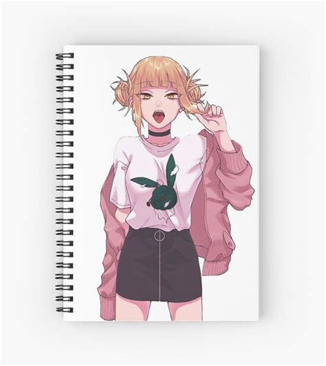 Toga Himiko My Hero Academia Spiral Notebook By