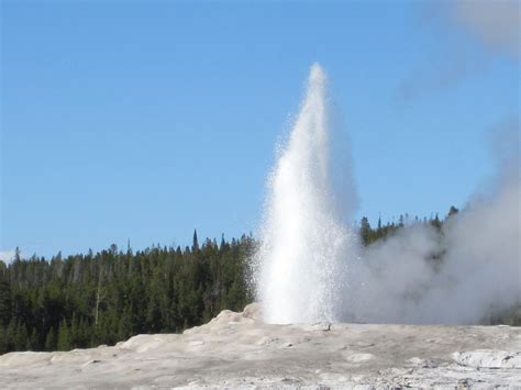 Yellowstone National Park Old Faithful Geyser