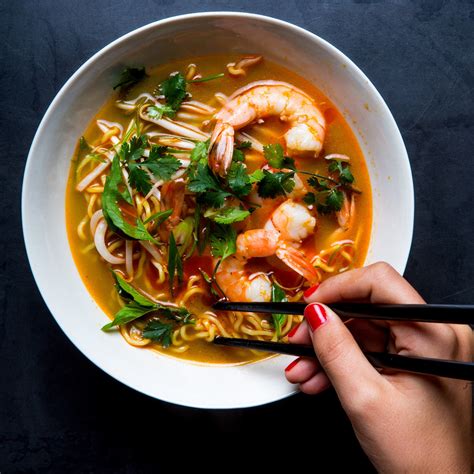 Aromatic Shrimp And Noodle Medicine Soup Recipe Bon Appétit