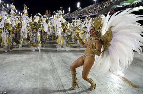 sexy sequins and plenty of skin are all on show as rio s famous carnival opens daily mail online