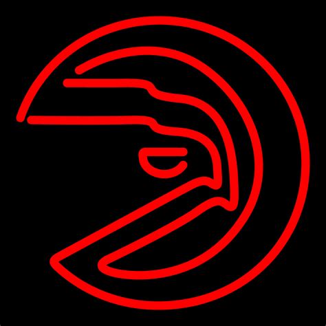 Check out our nba hawks logo svg selection for the very best in unique or custom, handmade pieces from our shops. NBA Atlanta Hawks Logo Neon Sign - Neon