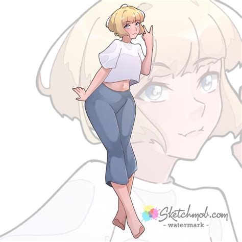 Custom Anime Style Illustration Art Commission Sketchmob