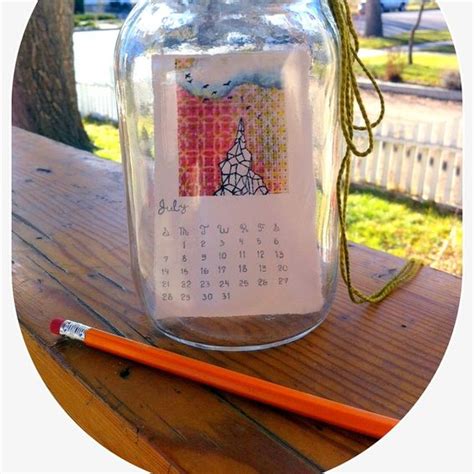 Hand Made Unlimited 3x5 Printable Calendar Art Print Calendar Desk