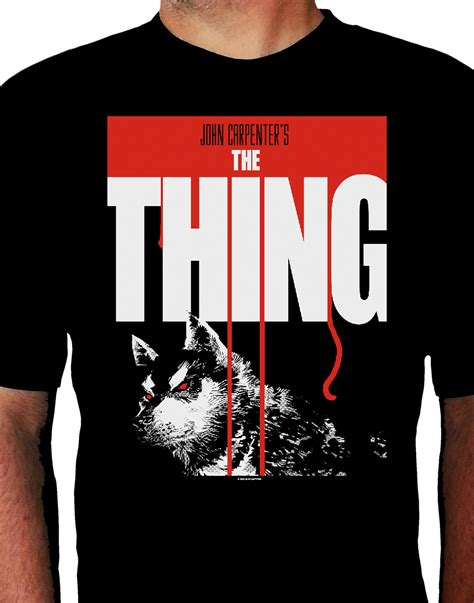 John Carpenter The Thing Mens Black T Shirt — Blixt Merchandise